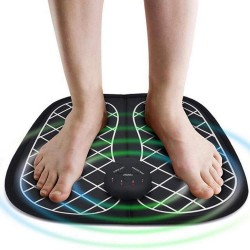 Adjustable Electric EMS Feet Muscle Massager Mat Machine with 6 Vibration Modes