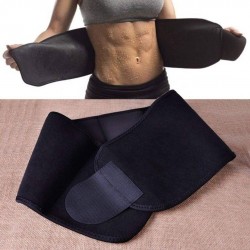 Sweat Waist Trimmer Fat Burner Belly Tummy Yoga Wrap  Exercise Body Slimming Belt