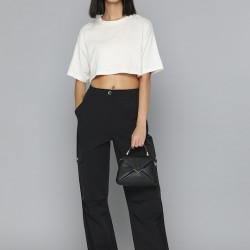 Women Relaxed Loose Fit Cargo Parachute Joggers