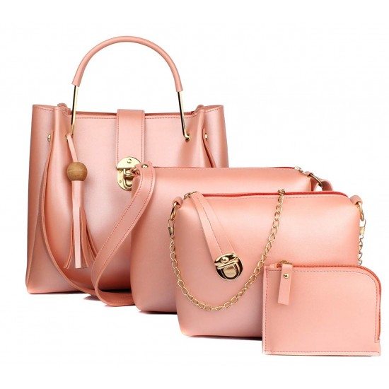 Women Pink Hand Bag Smart