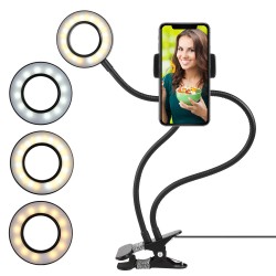 18 Inches LED Ring Light for Camera Smartphone to Capture Photo and Video