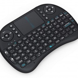 BT-78 Mini 2.4Ghz Wireless Bluetooth Touch pad Keyboard With 360 Degree Flip Design | USB Drive Port | Rechargeable Lithium-Ion Battery | Ergonomically Handheld