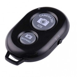 Bluetooth Remote Controller Shutter Button for Selfie Click & Portable for iOS  Android Devices 