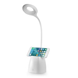 Touch Switch Eye Protection Desk Lamp(815 A) (White)