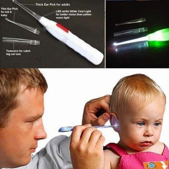 Light Flashlight Pick Ear Wax Remover