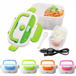 Electric Lunch Box Food Heater Portable Lunch Heater with Removable 304 Stainless Steel Container Food Grade Material