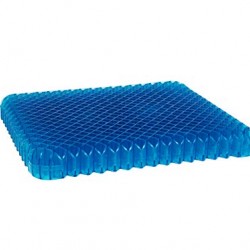 Gel Seat Cushion Seat Cushion with Non-Slip Cover Breathable Honeycomb Design Absorbs Pressure Point egg sitter