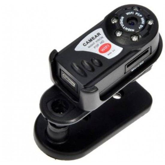 Mini Q7 WIFI P2P DVR Surveillance Wireless Camera Video Recorder Night Vision