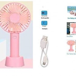 Rechargeable mini fan| cool air mini fan USB mini fan 7 inch mini fan 3 speed mini fan USB rechargeable Mini fan portable fan 