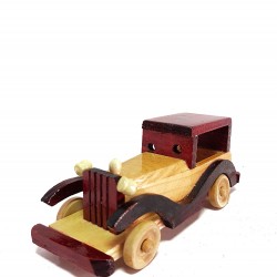 Vintage Classic Wooden Car Shape Bluetooth Speaker