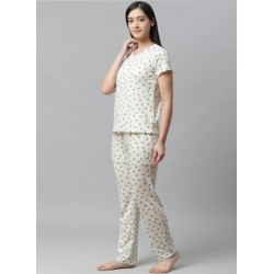 Women Printed Night suit