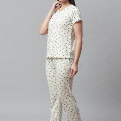 Women Printed Night suit