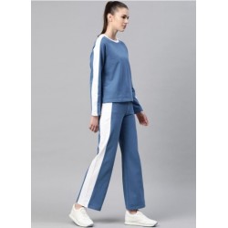 Women Colorblock Nightwear Co-ord Set 