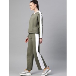 Women Colorblock Nightwear Co-ord Set