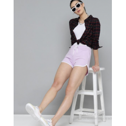 Women Solid Regular Shorts Lvn