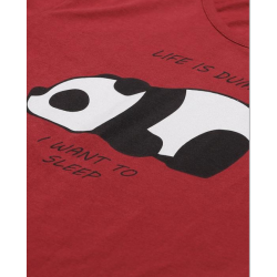 Women Single Jersey Night Dress Maroon 