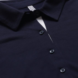 Women Solid Night Suit Navy Blue