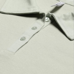Women Solid Polo Collar T-shirt Green