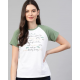 Women Printed T-shirt Green